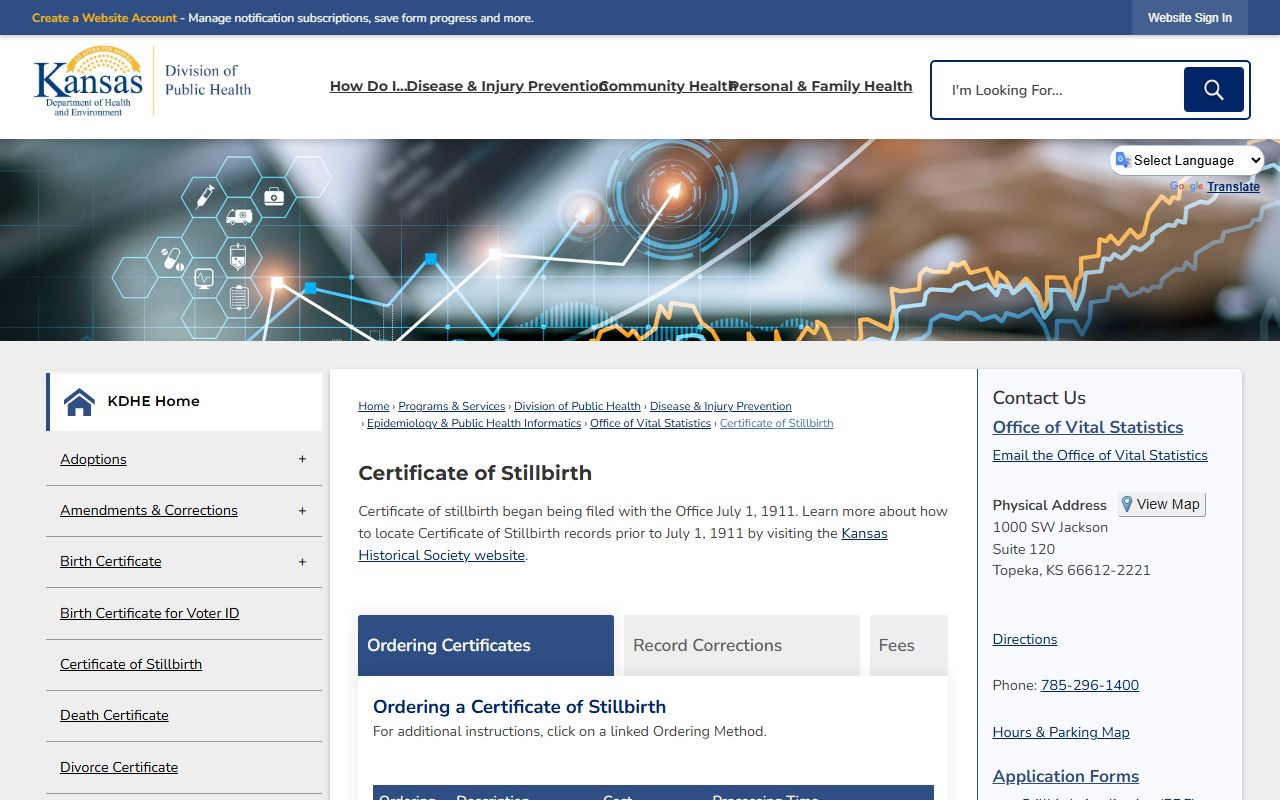 Johnson County marriage records KDHE marriage certificates source